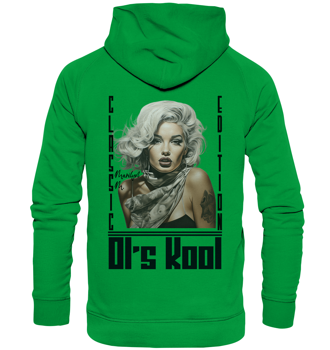 Ol's Kool - Back - Basic Unisex Hoodie