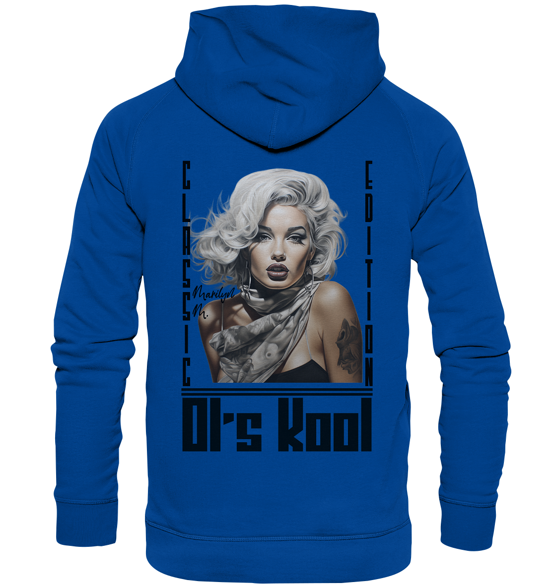 Ol's Kool - Back - Basic Unisex Hoodie