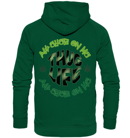 THUG LIFE - ALL EYEZ ON ME - Back - - Basic Unisex Hoodie