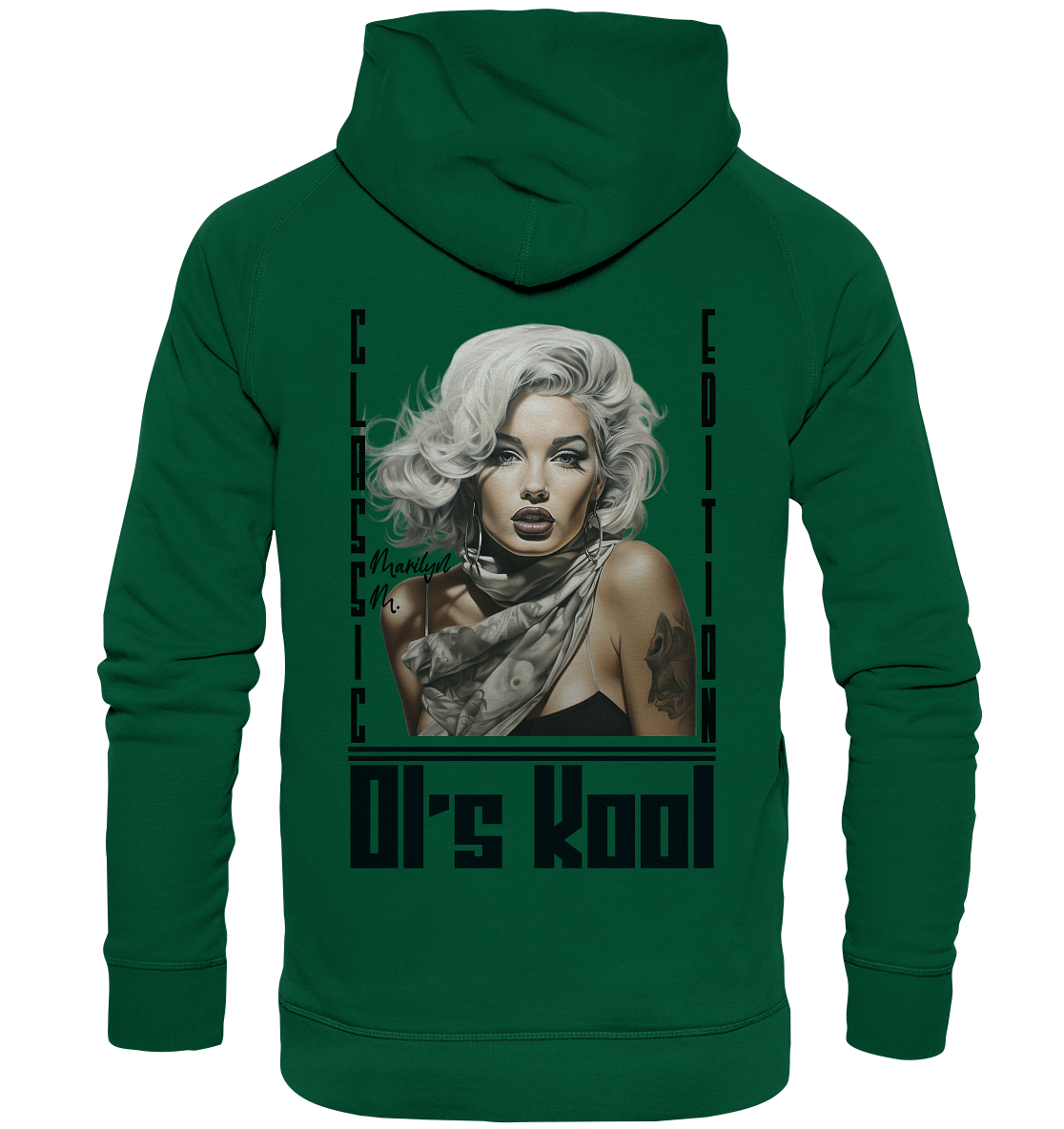 Ol's Kool - Back - Basic Unisex Hoodie