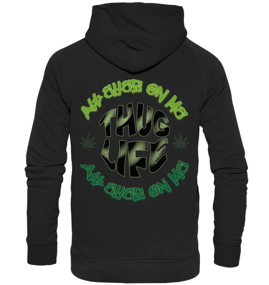 THUG LIFE - ALL EYEZ ON ME - Back - - Basic Unisex Hoodie