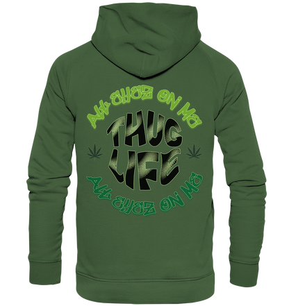 THUG LIFE - ALL EYEZ ON ME - Back - - Basic Unisex Hoodie