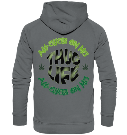 THUG LIFE - ALL EYEZ ON ME - Back - - Basic Unisex Hoodie