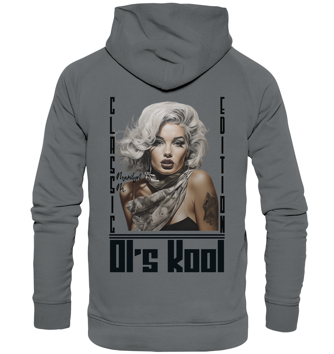 Ol's Kool - Back - Basic Unisex Hoodie