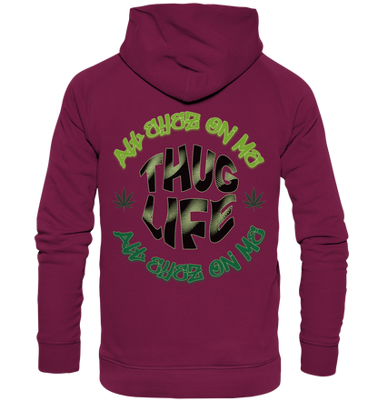 THUG LIFE - ALL EYEZ ON ME - Back - - Basic Unisex Hoodie