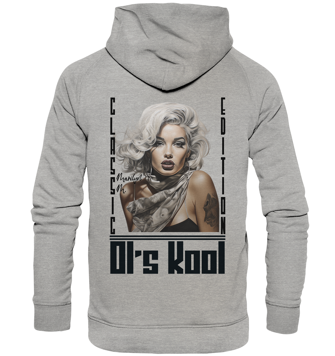 Ol's Kool - Back - Basic Unisex Hoodie