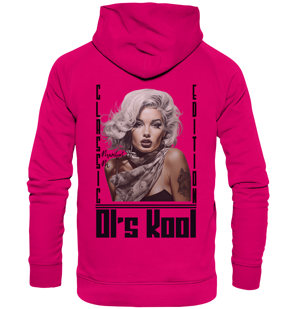 Ol's Kool - Back - Basic Unisex Hoodie