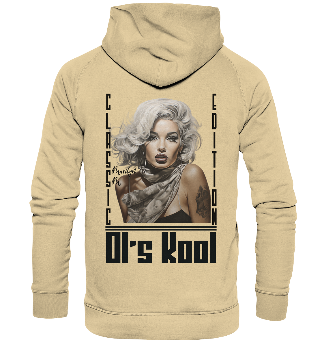 Ol's Kool - Back - Basic Unisex Hoodie