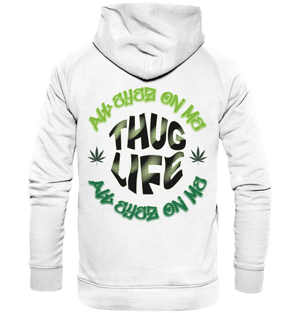 THUG LIFE - ALL EYEZ ON ME - Back - - Basic Unisex Hoodie