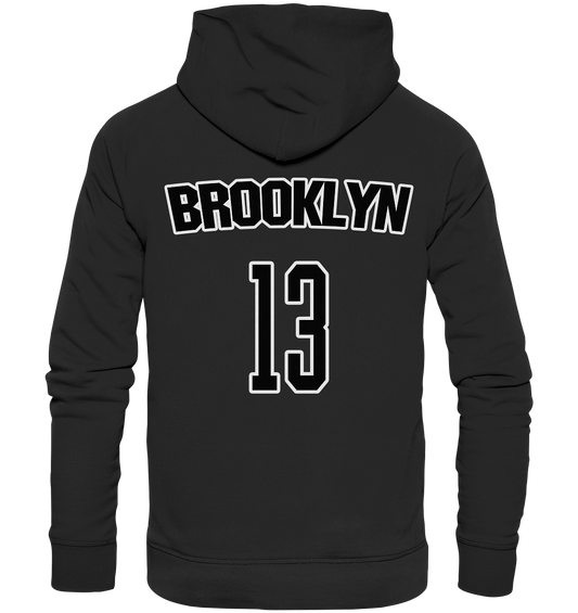 Brooklyn 13 - Back - Organic Basic Hoodie