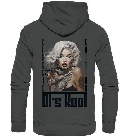 Ol's Kool - Back - Organic Basic Hoodie