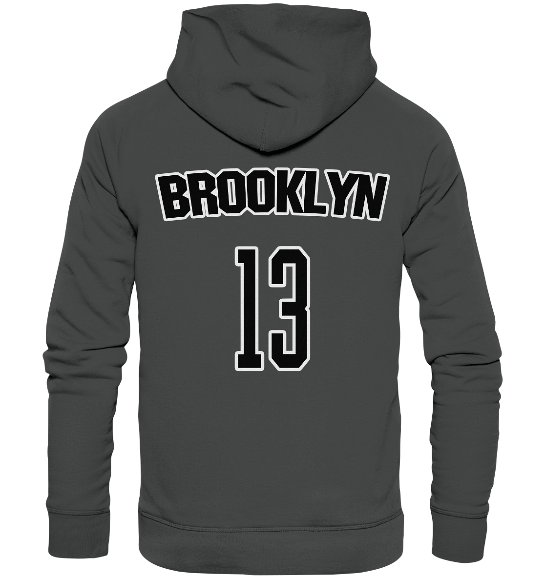 Brooklyn 13 - Back - Organic Basic Hoodie