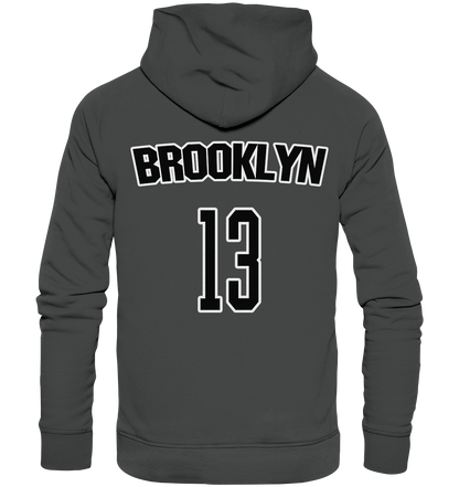 Brooklyn 13 - Back - Organic Basic Hoodie