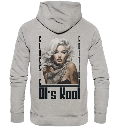 Ol's Kool - Back - Organic Basic Hoodie