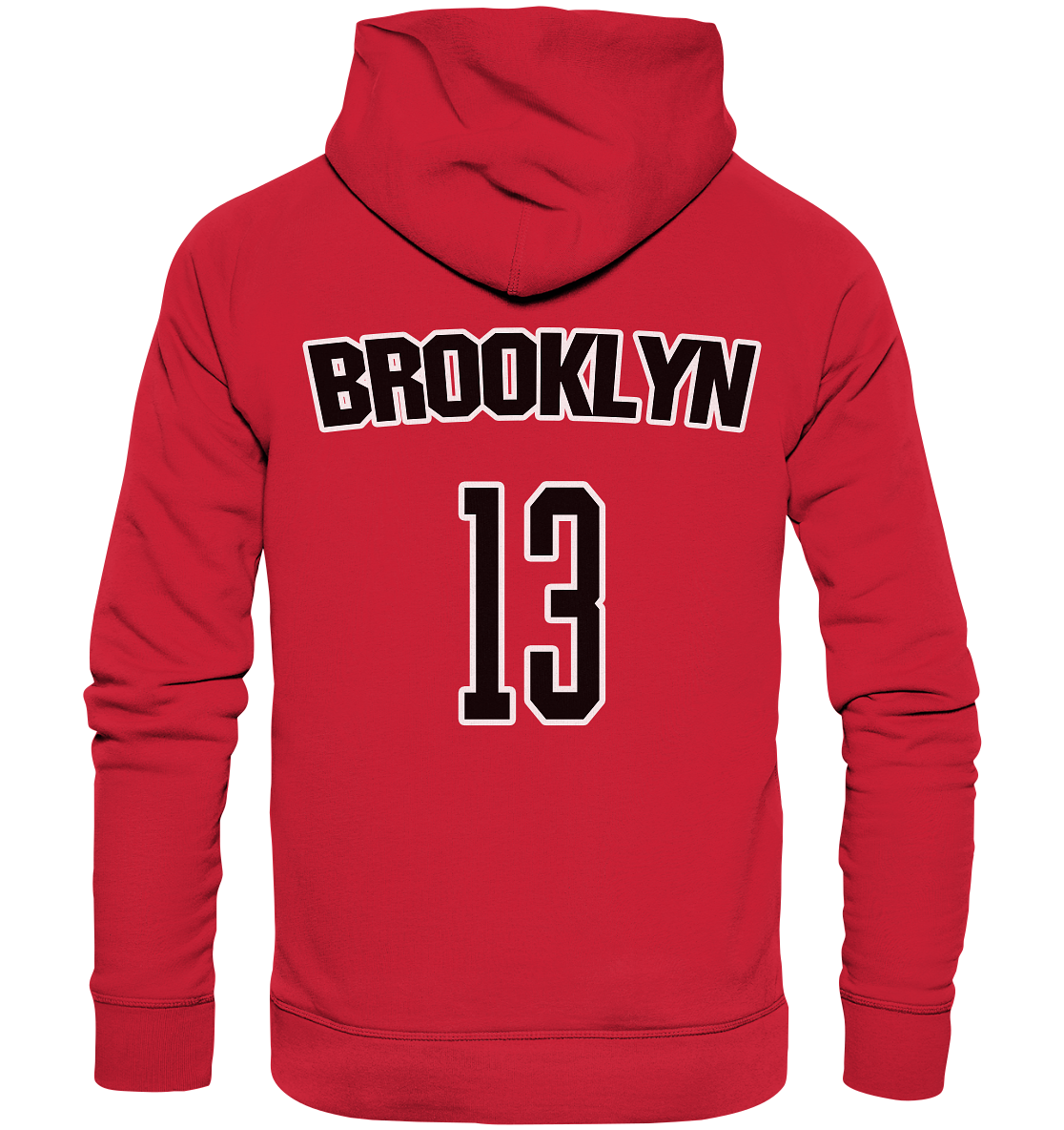 Brooklyn 13 - Back - Organic Basic Hoodie