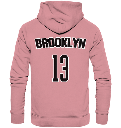 Brooklyn 13 - Back - Organic Basic Hoodie