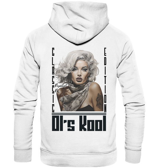 Ol's Kool - Back - Organic Basic Hoodie