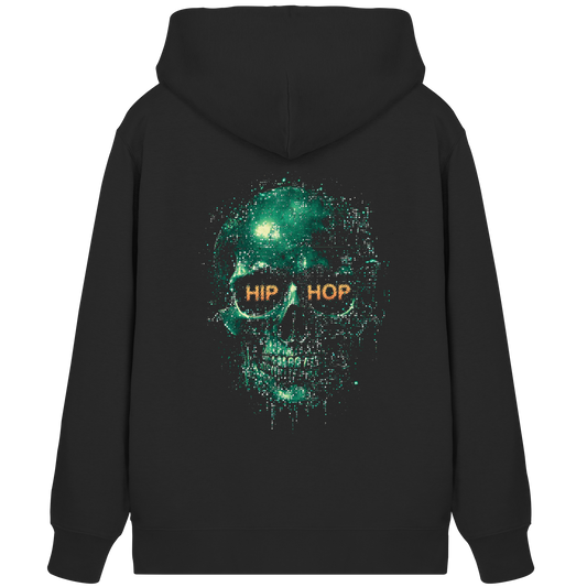 HipHop Skull - Organic Zipper