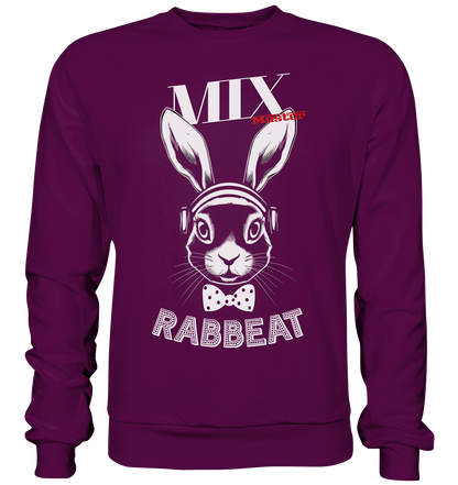 The Mixmaster Rabbeat  - Basic Sweatshirt