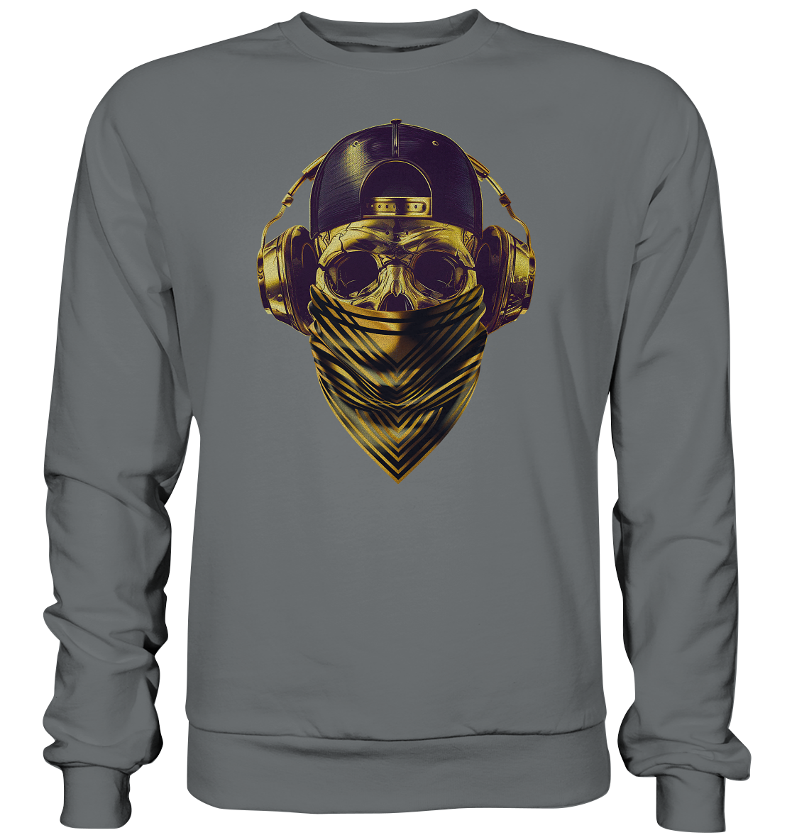 Skull Gold - Basic Sweatshirt