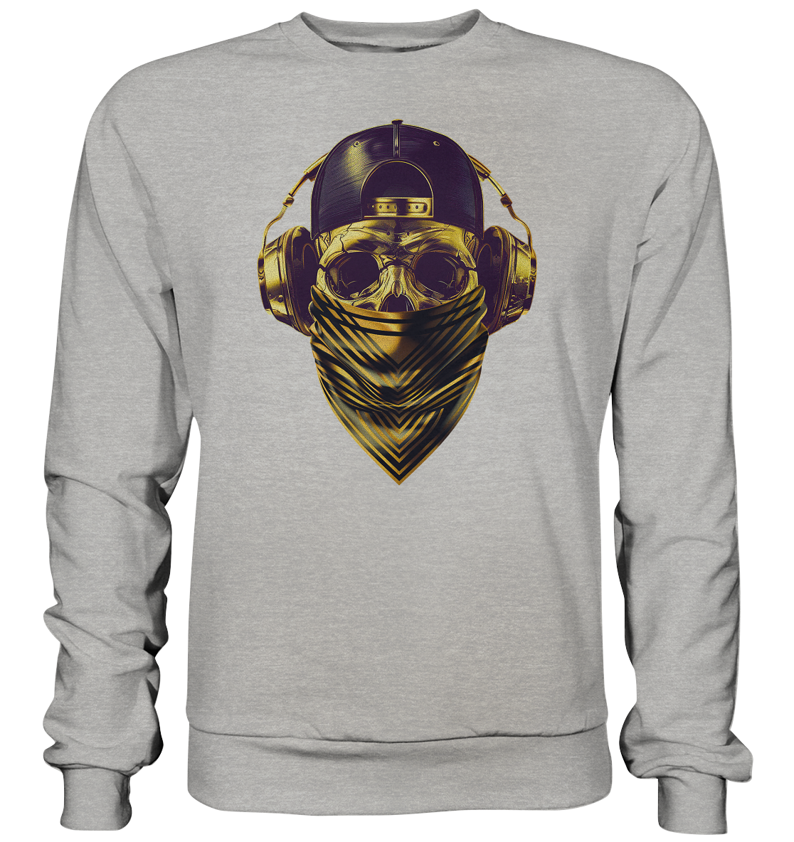 Skull Gold - Basic Sweatshirt