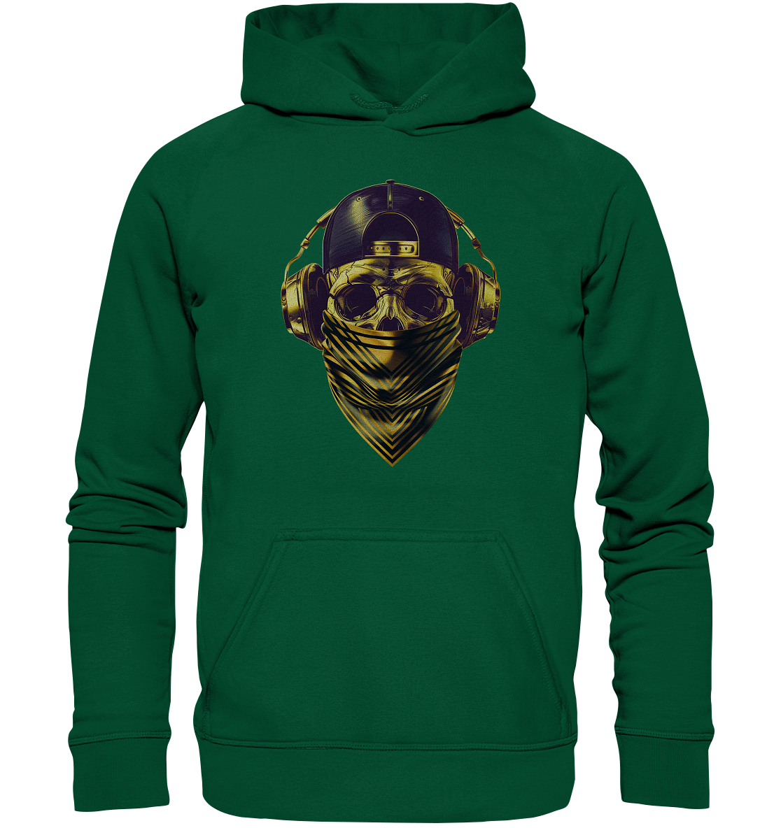 Skull Gold - Basic Unisex Hoodie