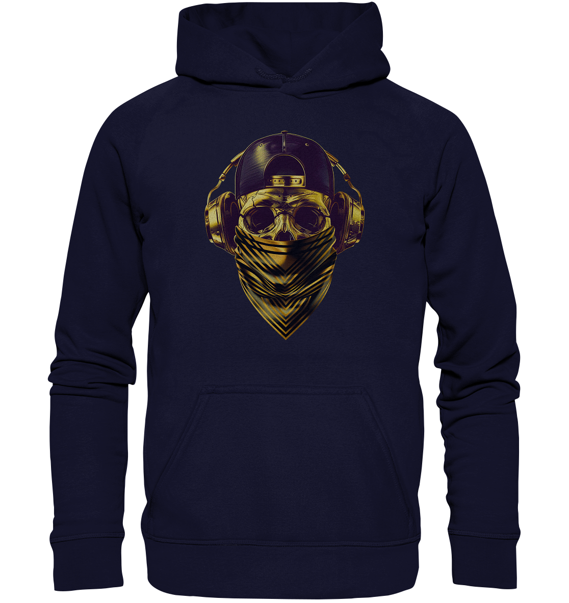 Skull Gold - Basic Unisex Hoodie