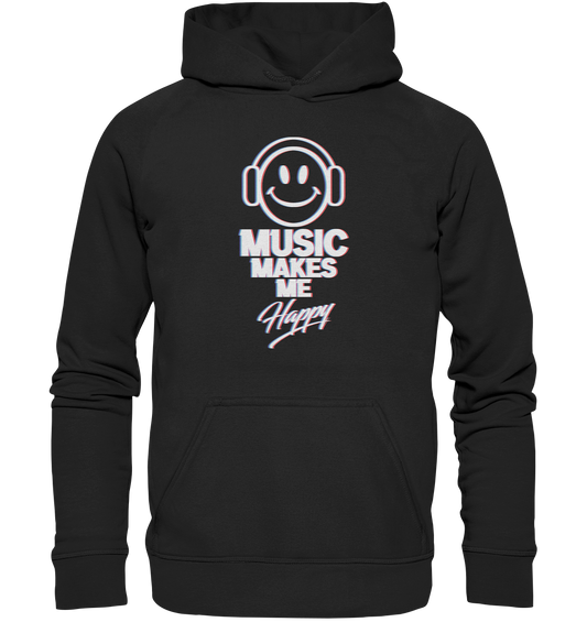 Music Makes Me Happy - Basic Unisex Hoodie