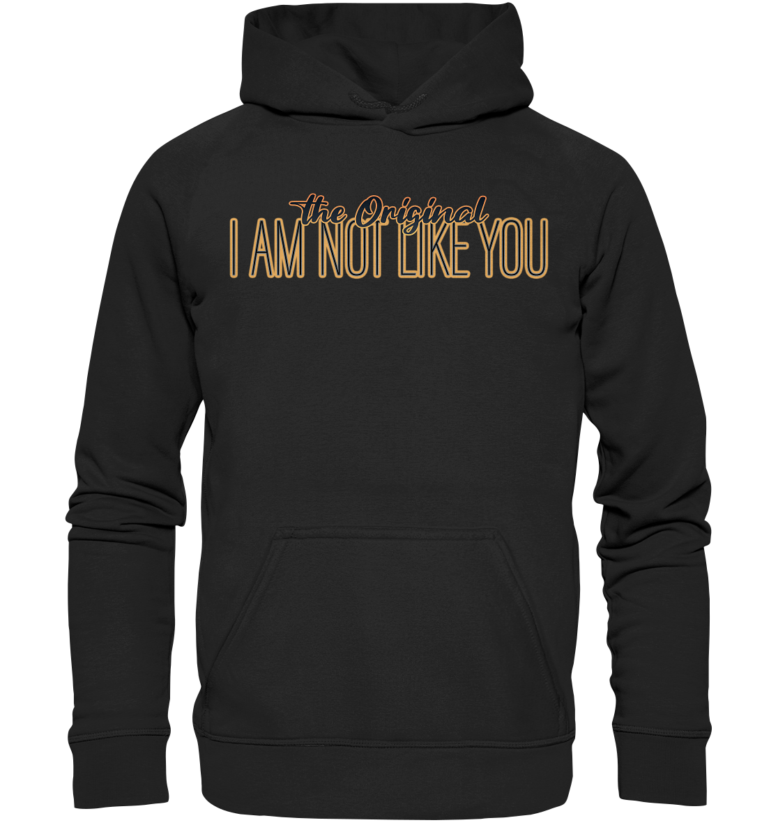 the Original - Front + Backprint - Basic Unisex Hoodie