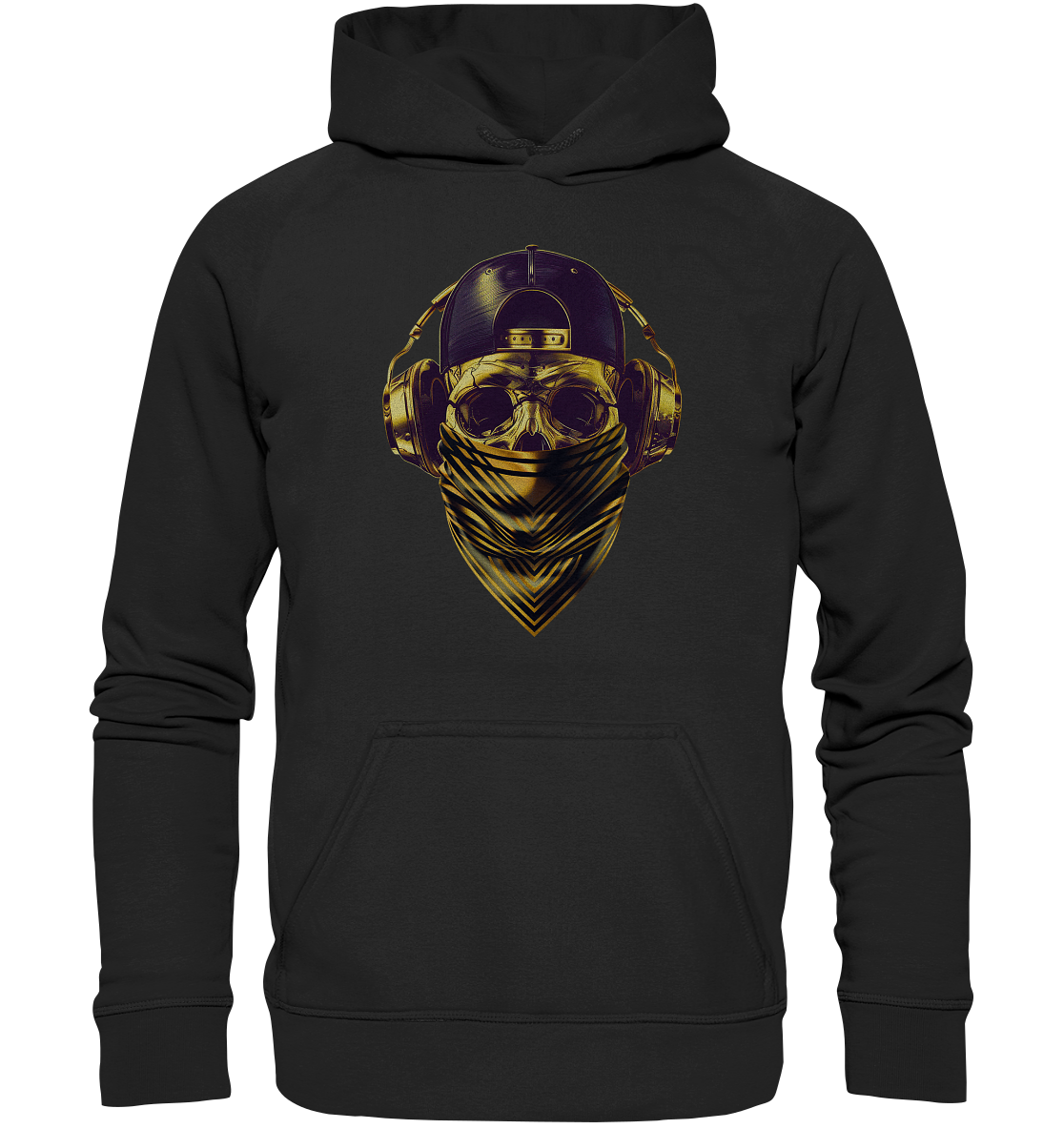 Skull Gold - Basic Unisex Hoodie