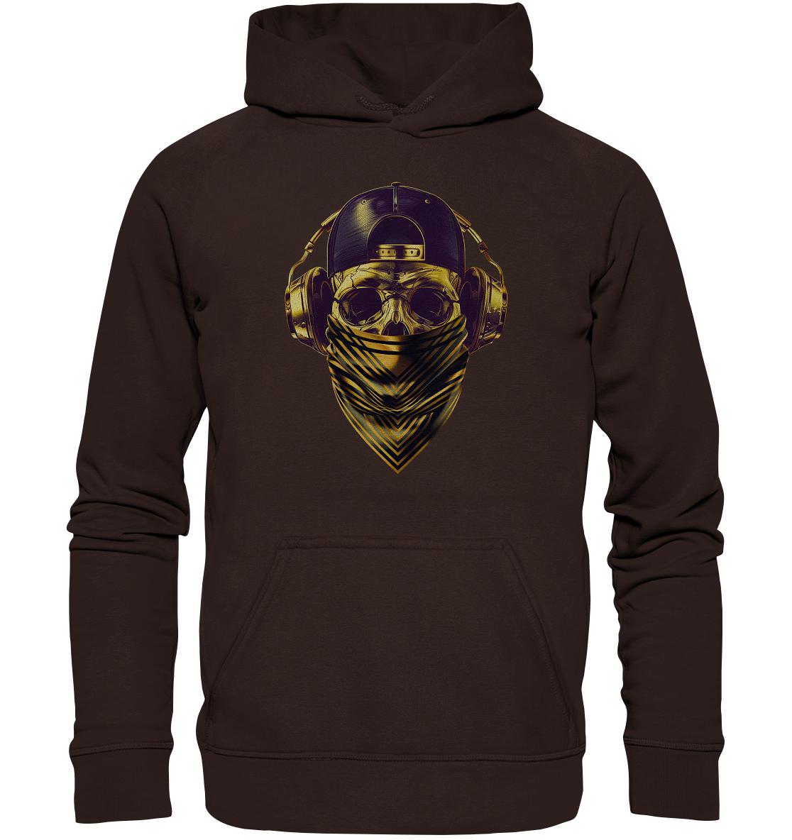 Skull Gold - Basic Unisex Hoodie