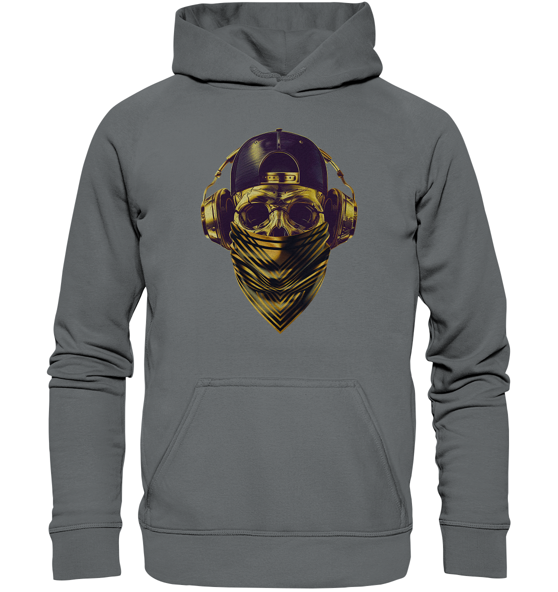 Skull Gold - Basic Unisex Hoodie