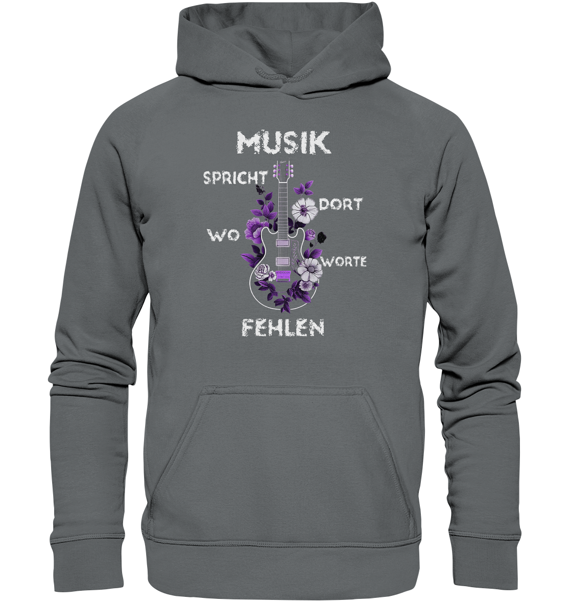 Gitarre  - Basic Unisex Hoodie