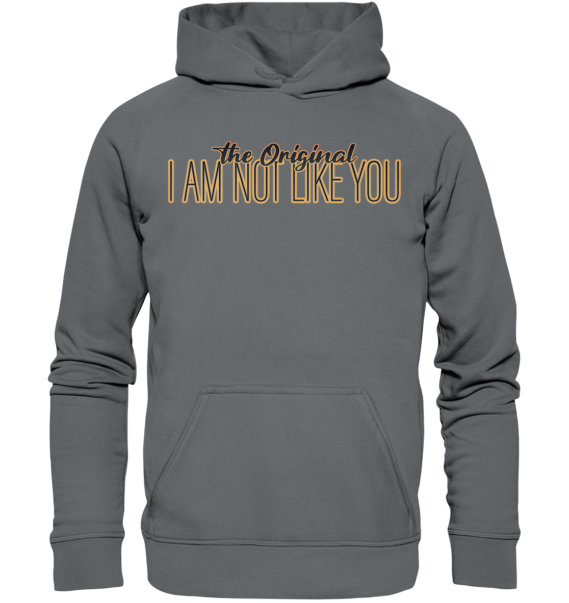 the Original - Front + Backprint - Basic Unisex Hoodie