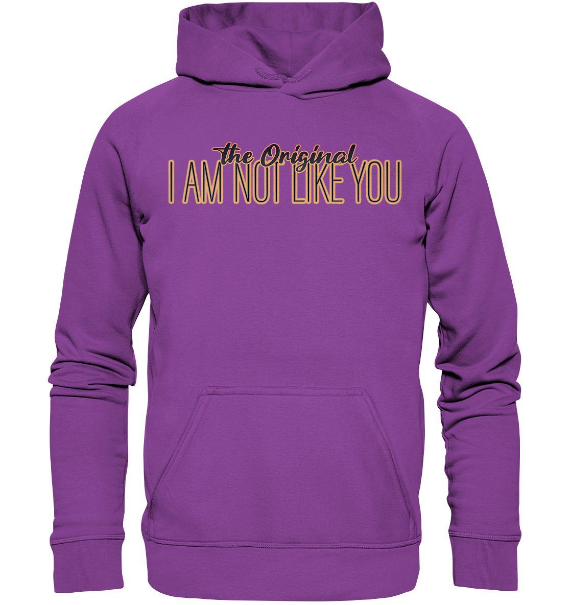 the Original - Front + Backprint - Basic Unisex Hoodie