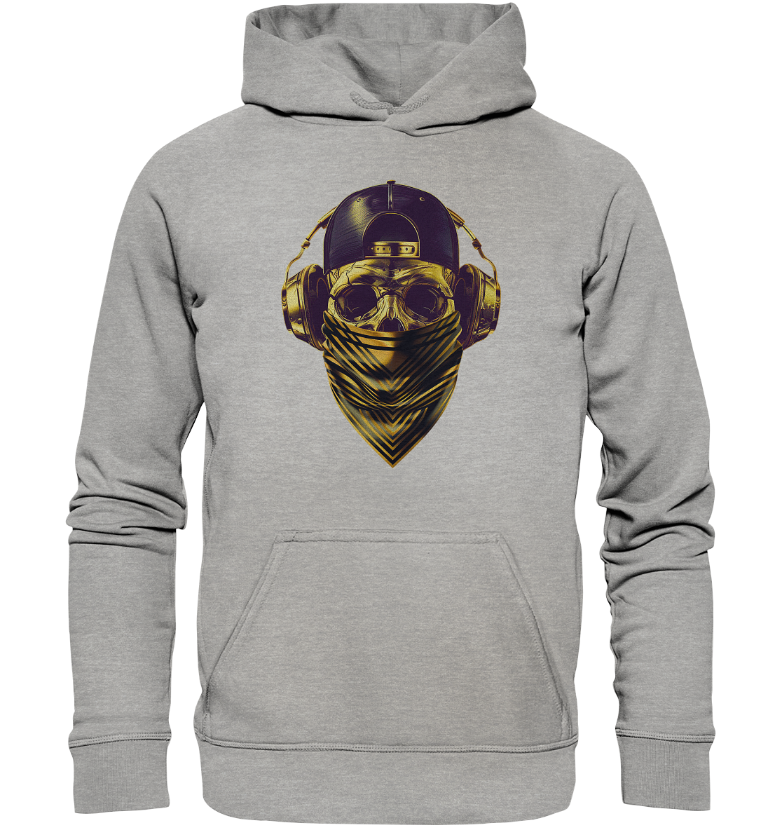 Skull Gold - Basic Unisex Hoodie