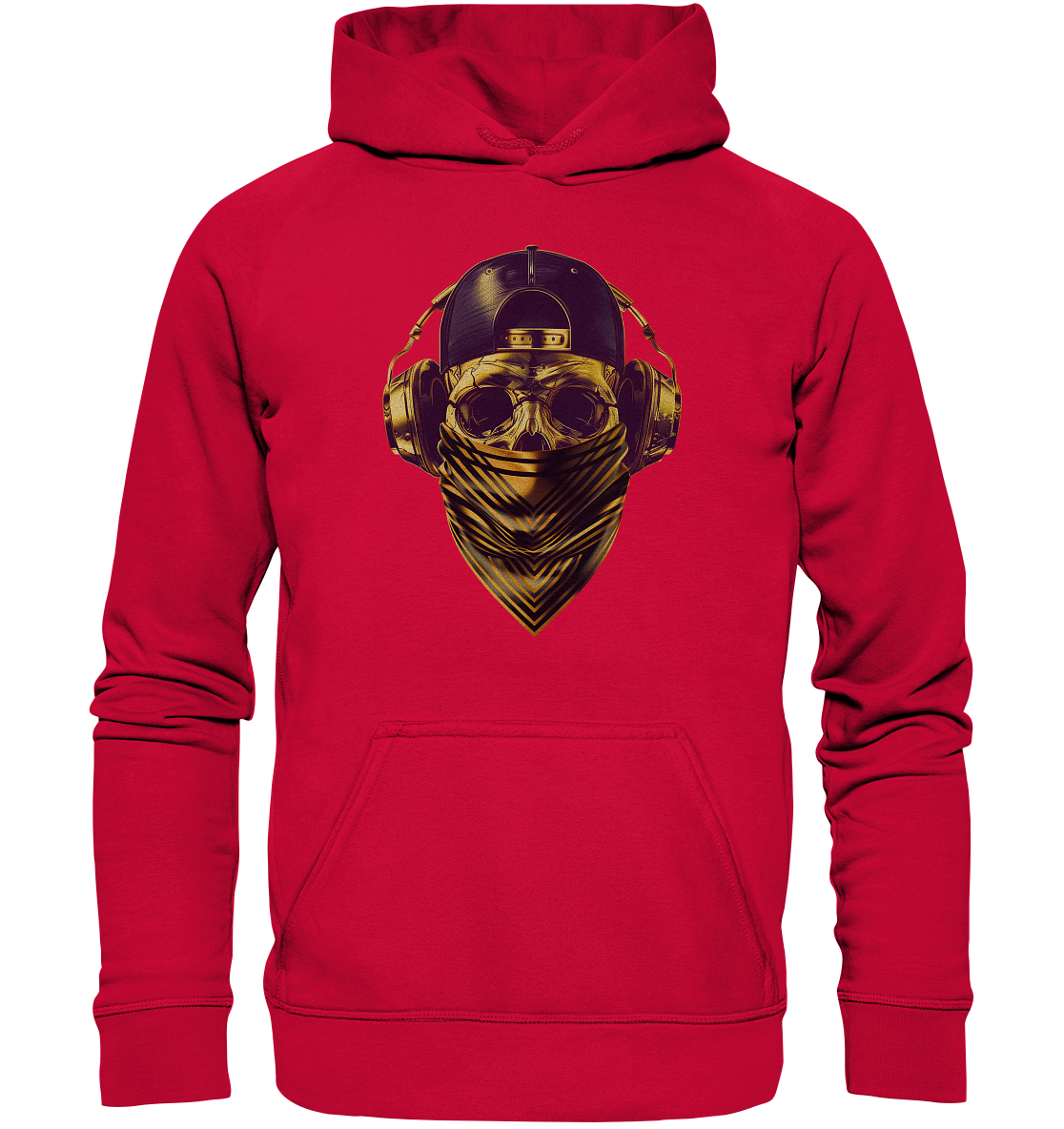 Skull Gold - Basic Unisex Hoodie