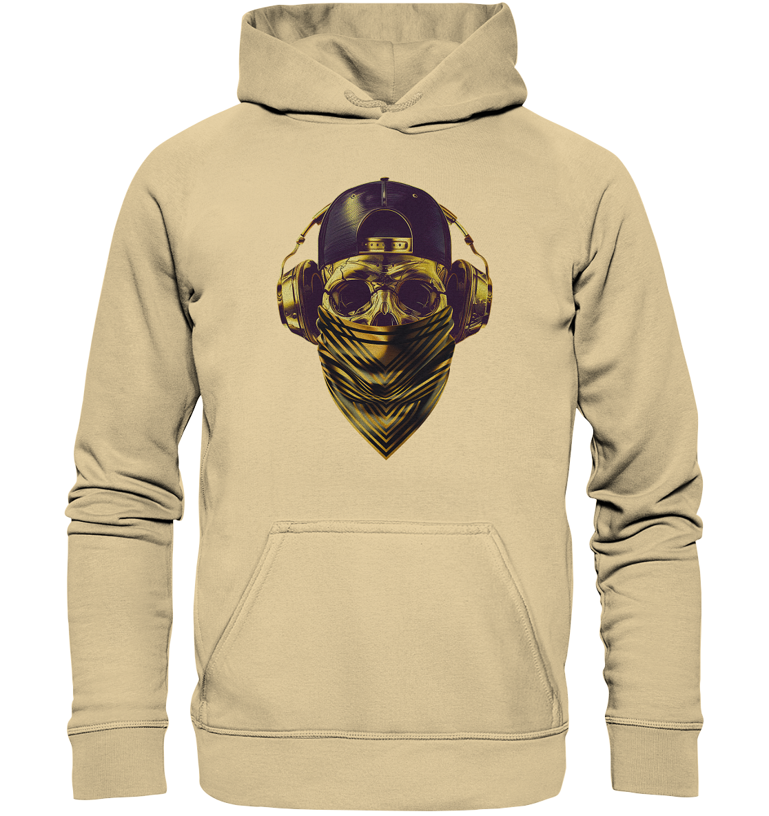 Skull Gold - Basic Unisex Hoodie