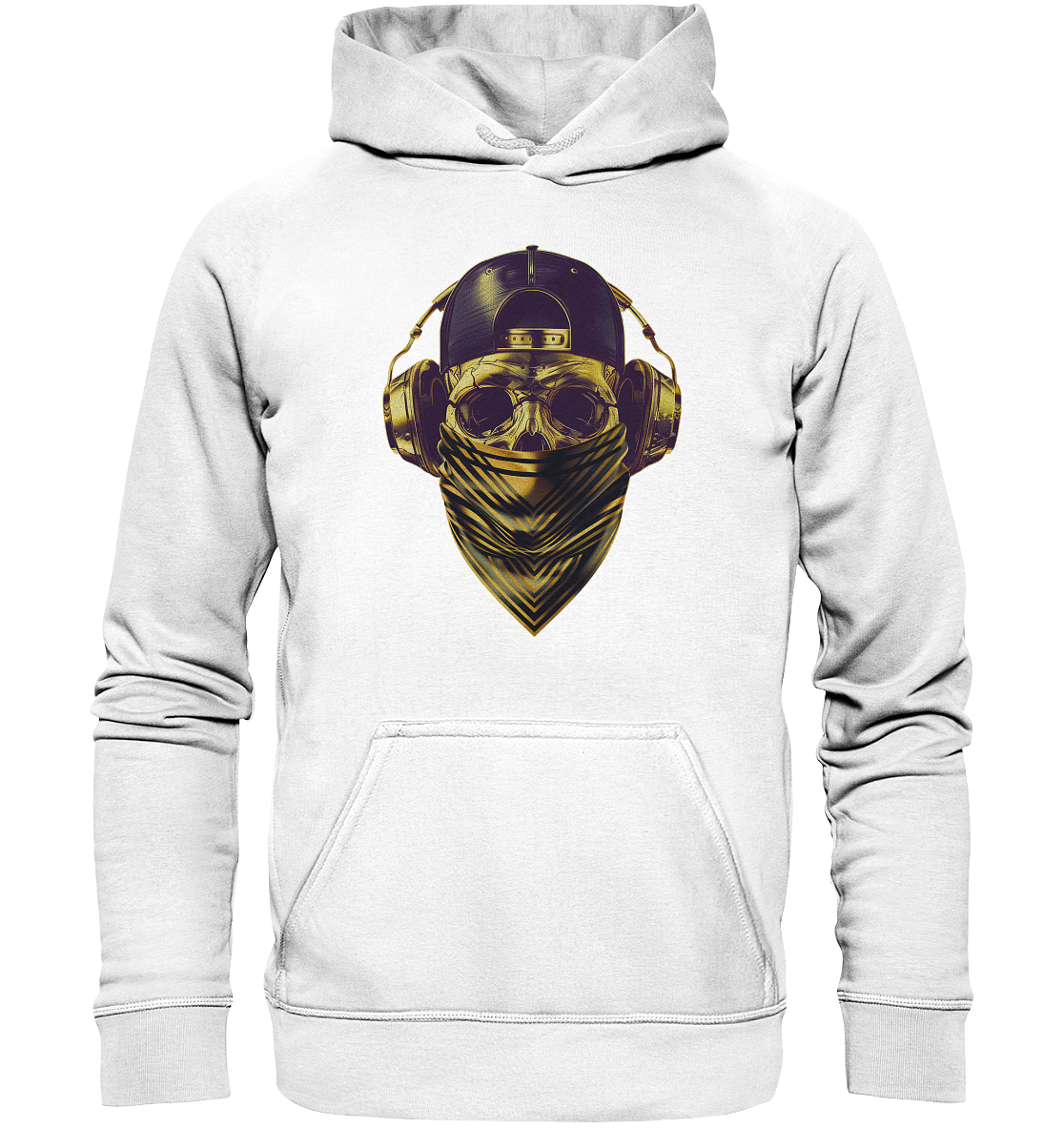 Skull Gold - Basic Unisex Hoodie