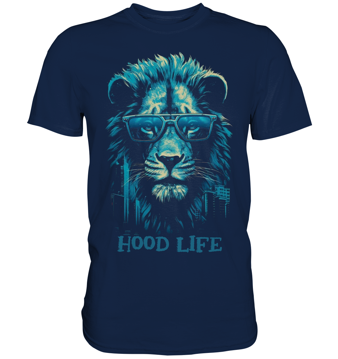 Hood Life Lion - Classic Shirt