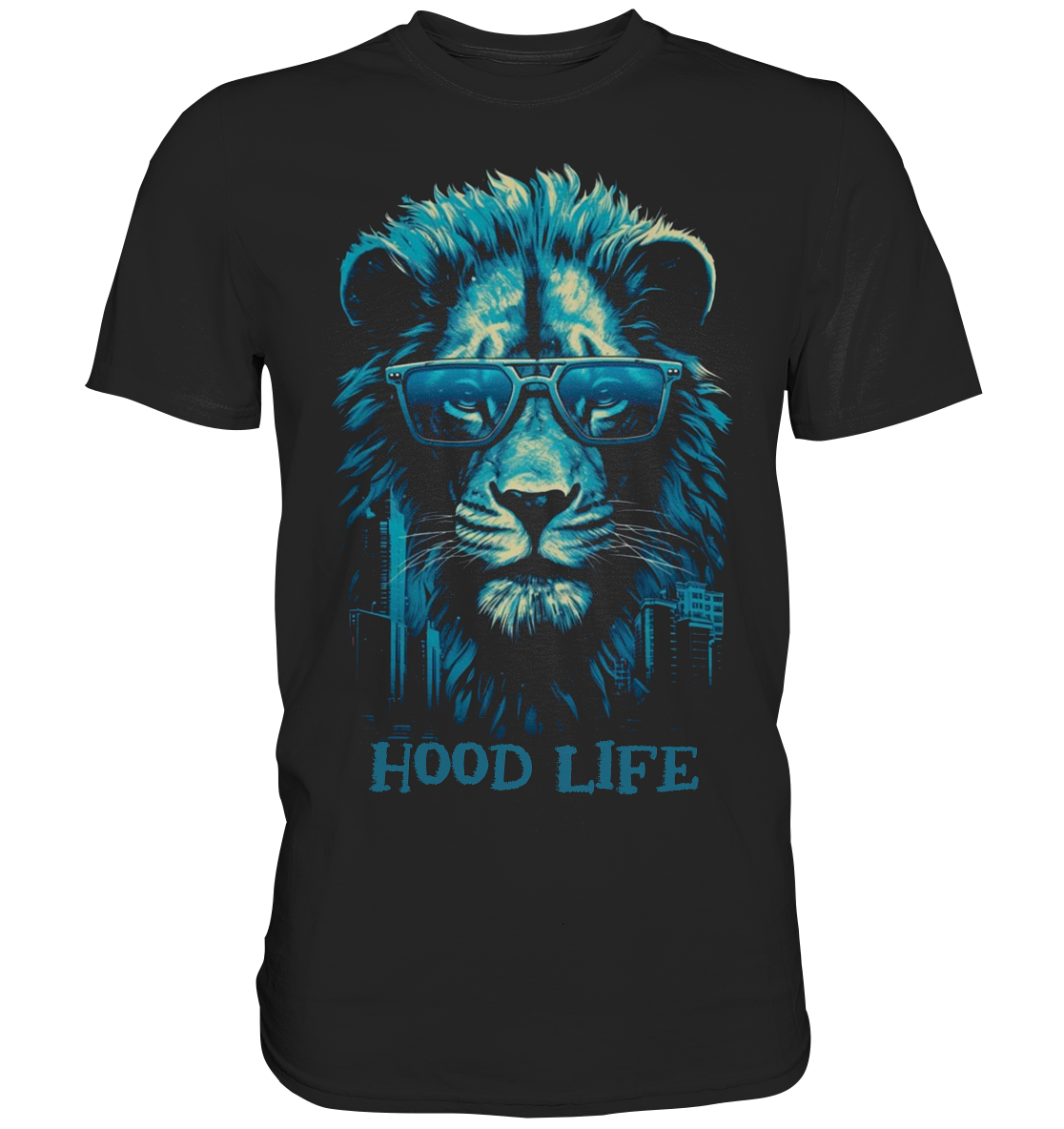 Hood Life Lion - Classic Shirt