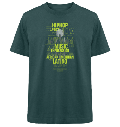 History Of HipHop - Heavy Oversized Organic Shirt