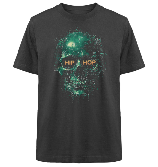 HipHop Skull - Heavy Oversized Organic Shirt