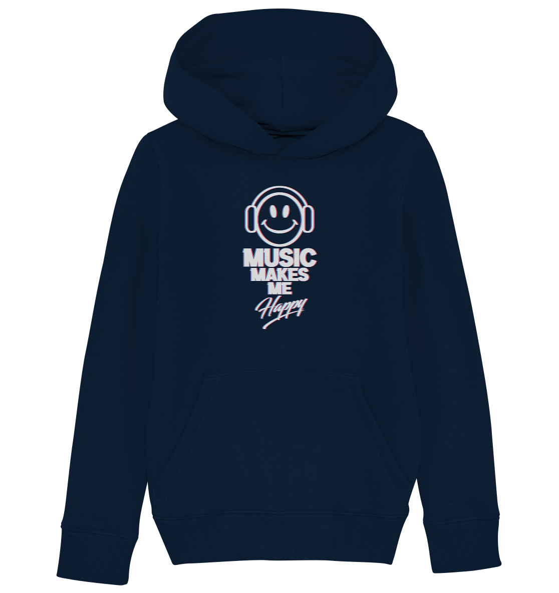 Music Makes Me Happy - Kinder Organic Hoodie