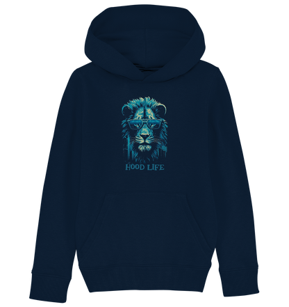 Hood Life Lion - Kinder Organic Hoodie