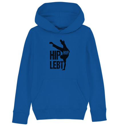 Hip Hop Lebt - Kinder Organic Hoodie