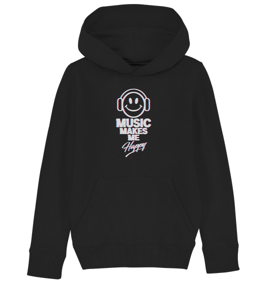 Music Makes Me Happy - Kinder Organic Hoodie