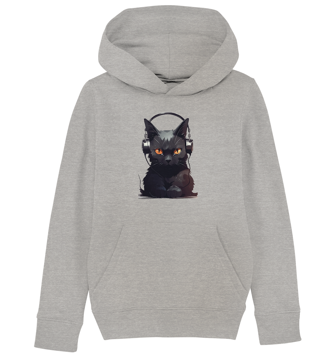 BlackCat - Kinder Organic Hoodie