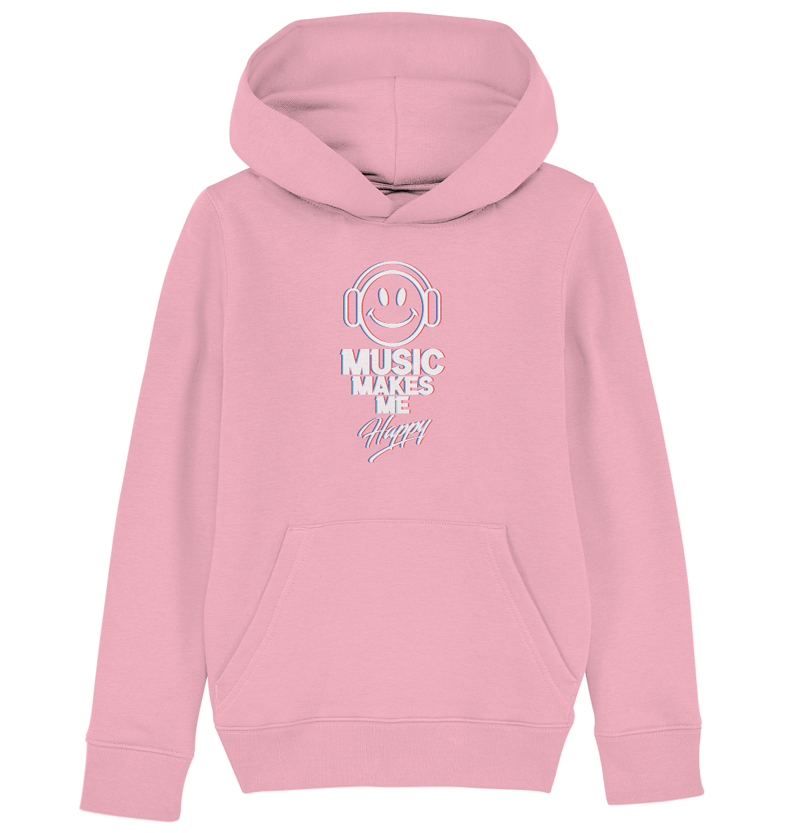 Music Makes Me Happy - Kinder Organic Hoodie