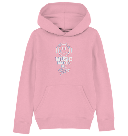 Music Makes Me Happy - Kinder Organic Hoodie